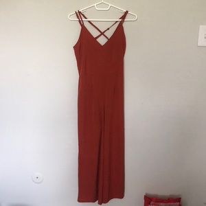 Burnt orange Jumpsuit